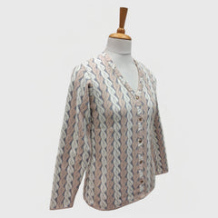 WOMEN'S V NECK CARDIGAN