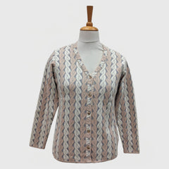 WOMEN'S V NECK CARDIGAN