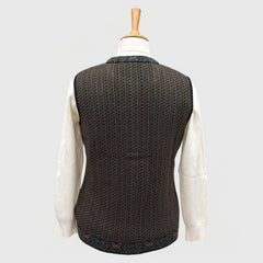 WOMEN'S SLEEVELESS CARDIGAN