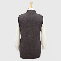 WOMEN'S SLEEVELESS CARDIGAN