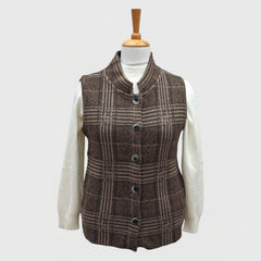 WOMEN'S SLEEVELESS CARDIGAN