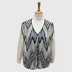 WOMEN'S SLEEVELESS CARDIGAN