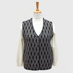 WOMEN'S SLEEVELESS CARDIGAN