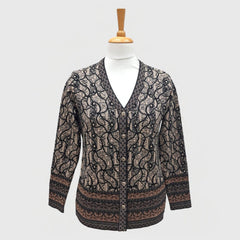 WOMEN'S V NECK CARDIGAN