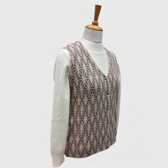 WOMEN'S SLEEVELESS CARDIGAN