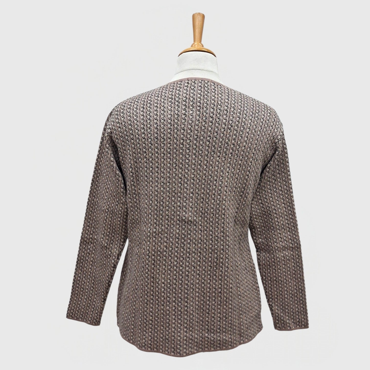 WOMEN'S R NECK CARDIGAN