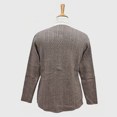 WOMEN'S R NECK CARDIGAN