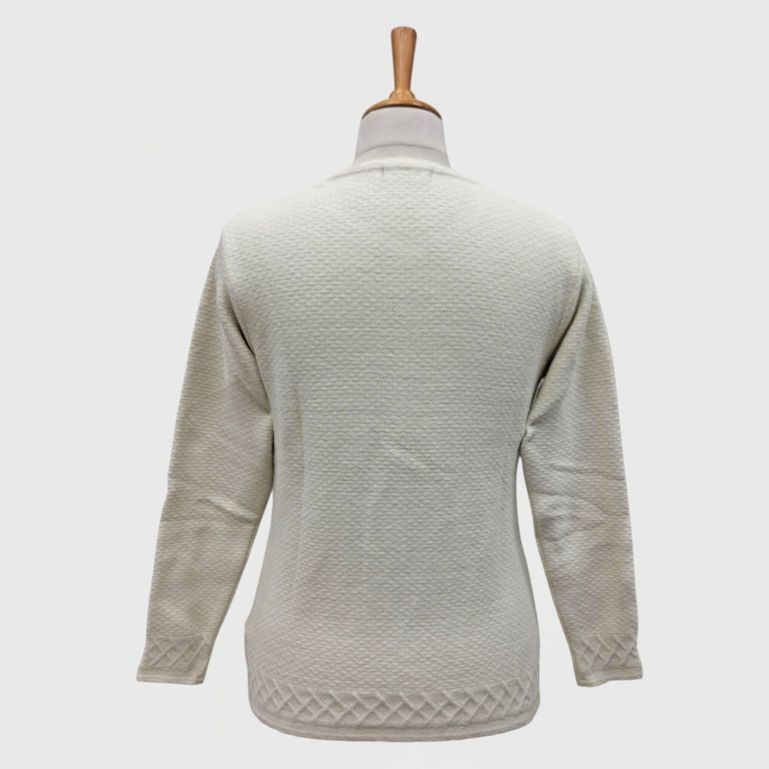 WOMEN'S R NECK CARDIGAN