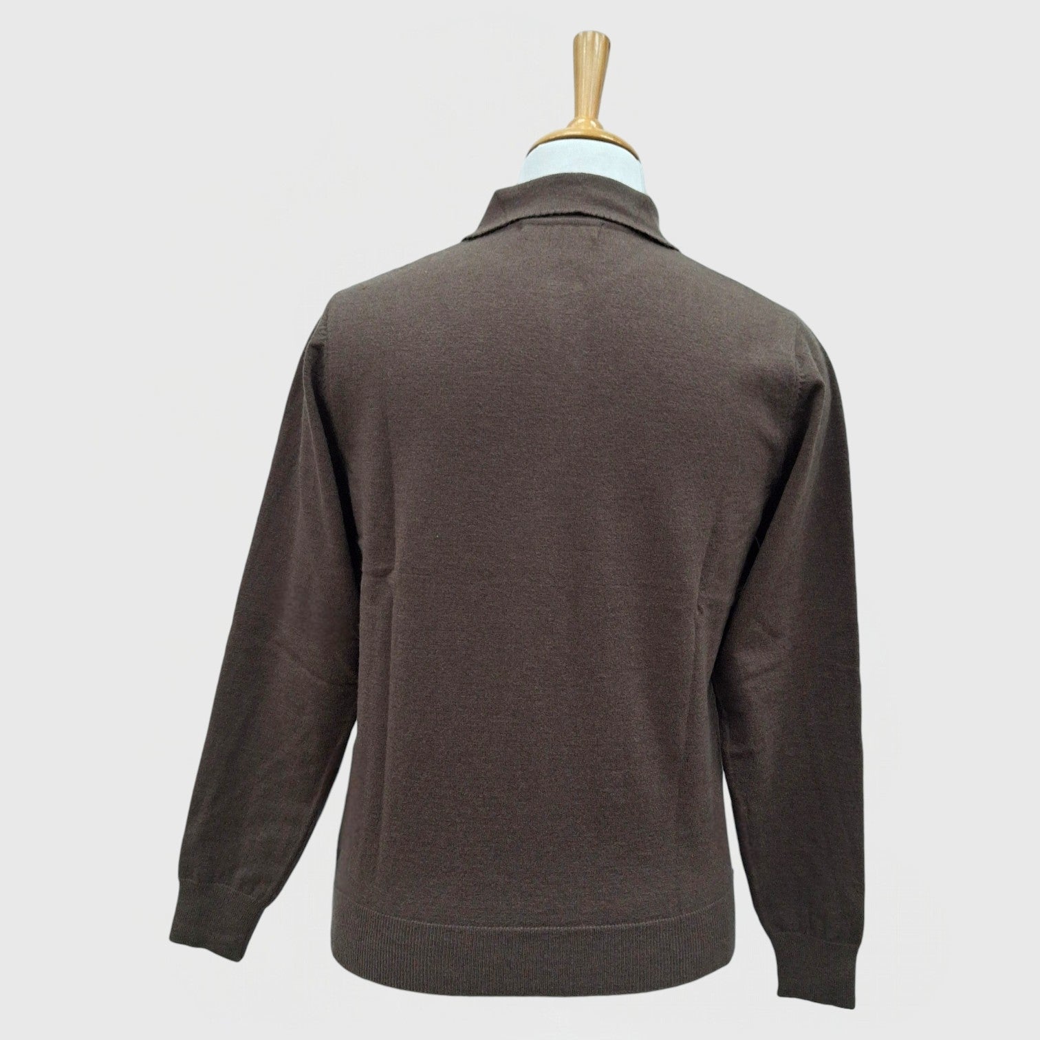 WOMEN PULLOVER COLLAR WITH BUTTON