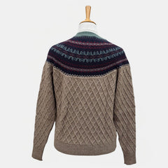 WOMEN'S R NECK CARDIGAN