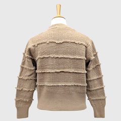 WOMEN'S CROP CARDIGAN ACRO WOOL