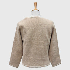 WOMEN'S CROP CARDIGAN ACRO WOOL