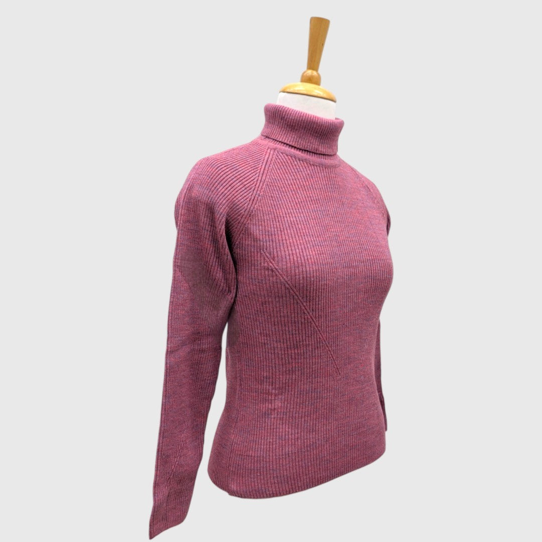 WOMEN'S TURTLE NECK PULLOVER