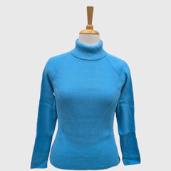 WOMEN'S TURTLE NECK PULLOVER
