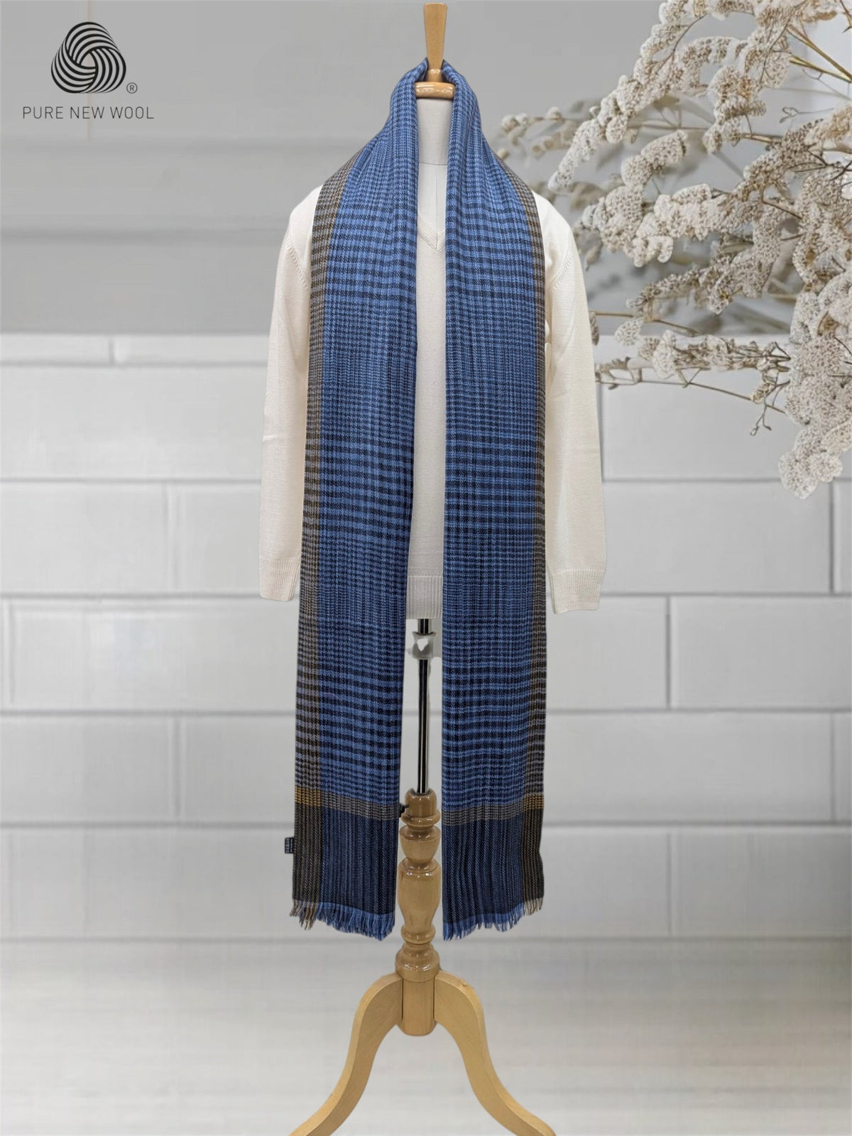 MEN'S SHAWL PURE WOOL