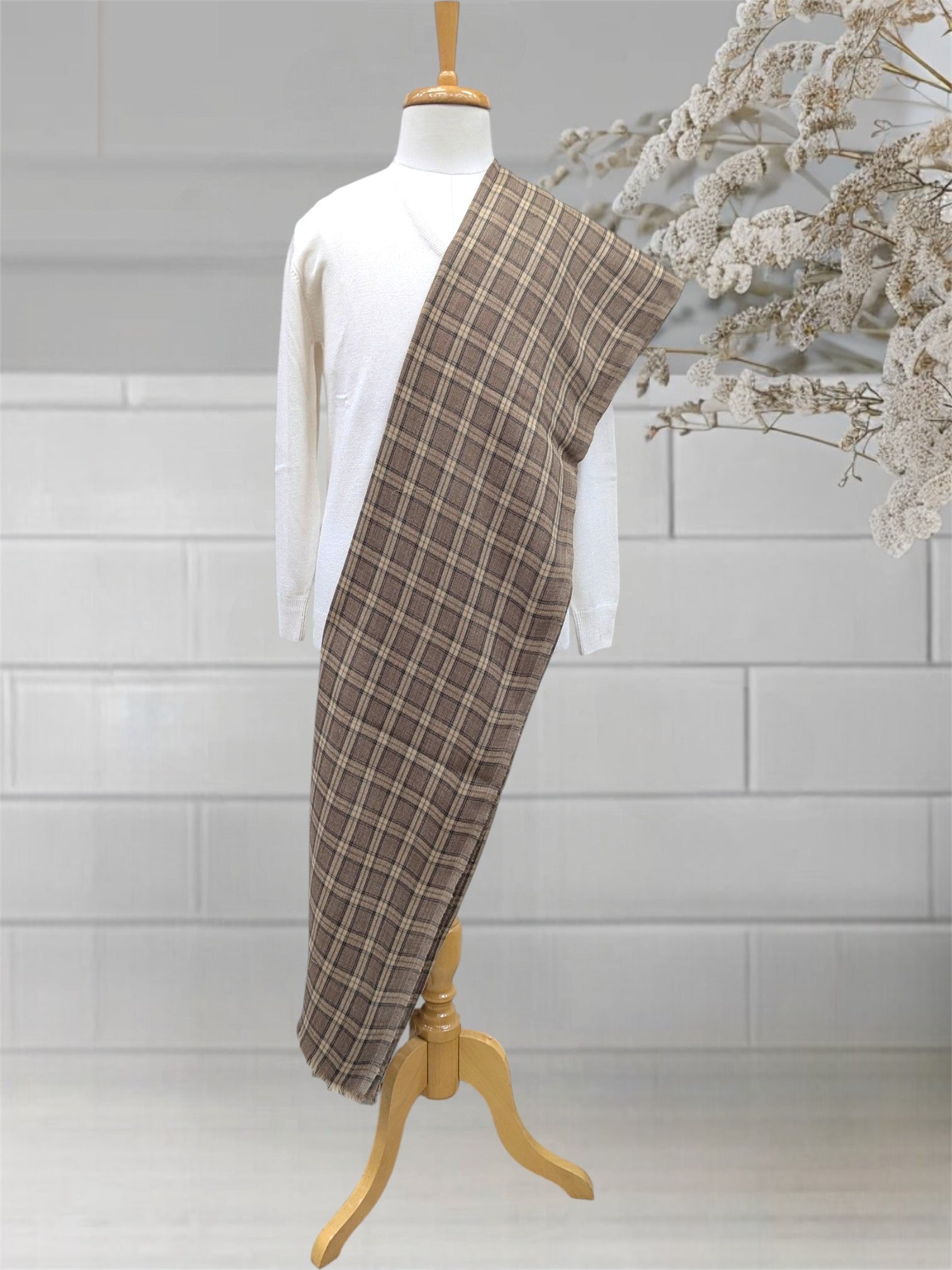 MEN'S SHAWL ACRO WOOL