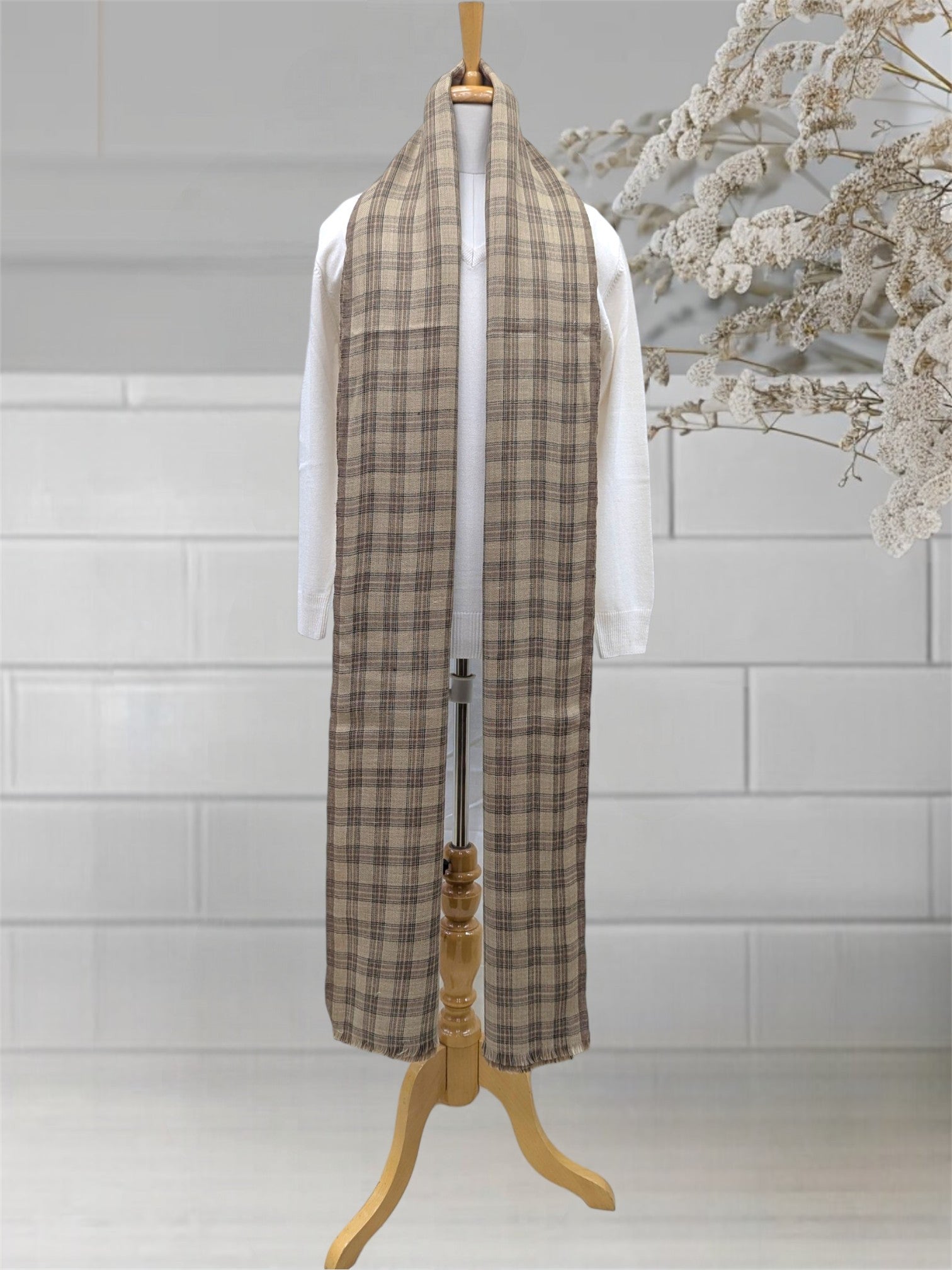 MEN'S SHAWL ACRO WOOL