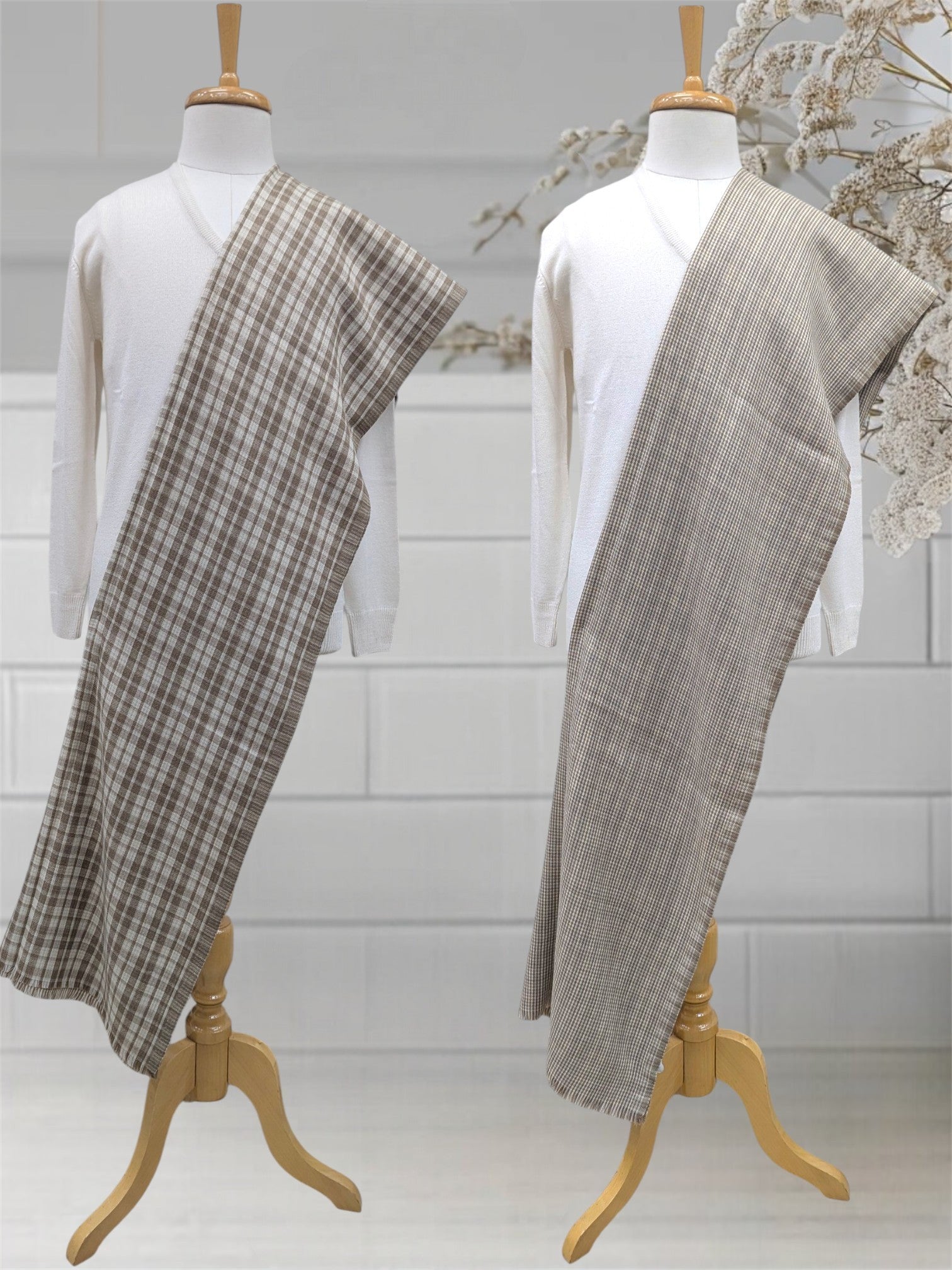 MEN'S SHAWL ACRO WOOL