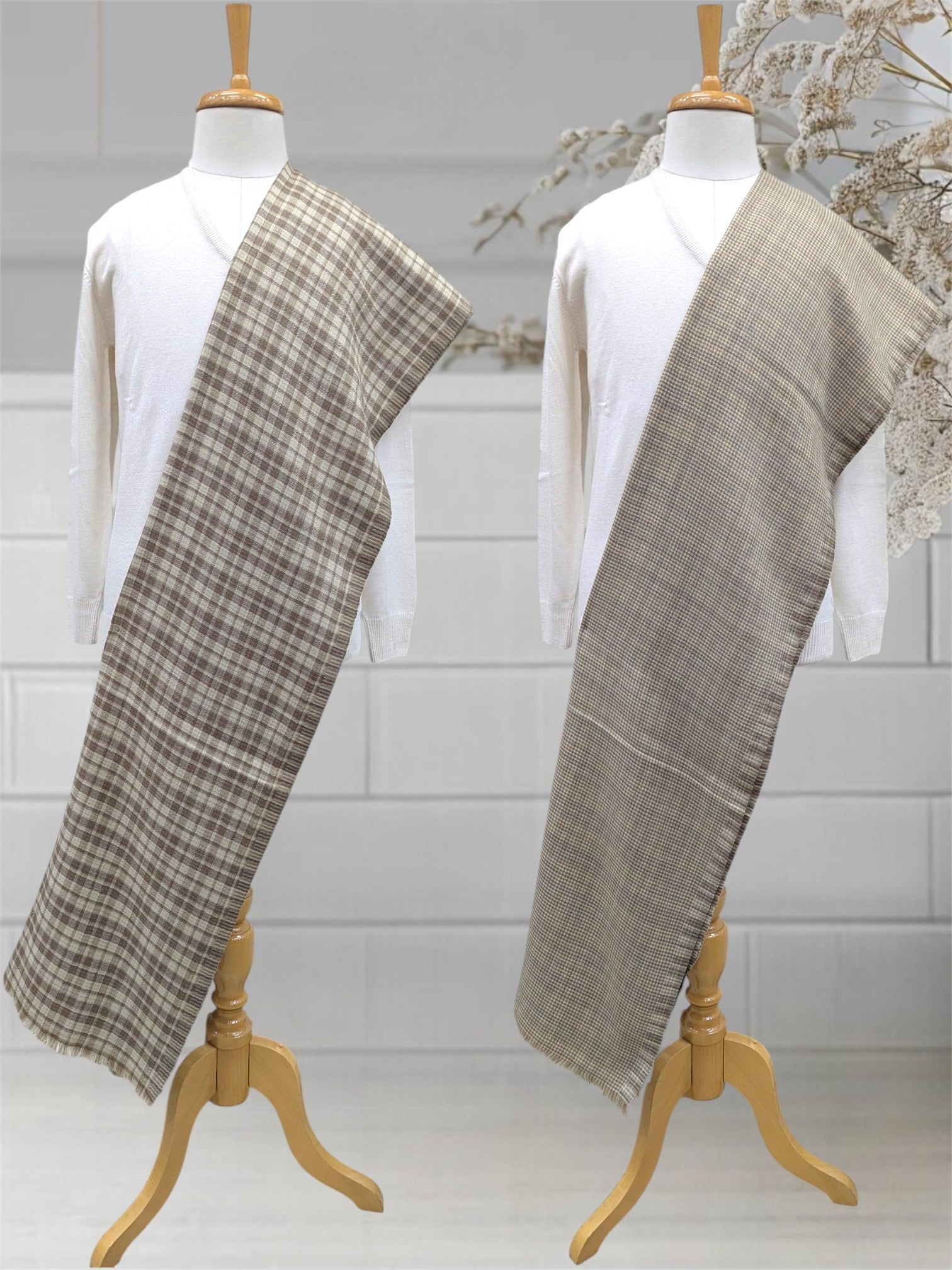 MEN'S SHAWL ACRO WOOL