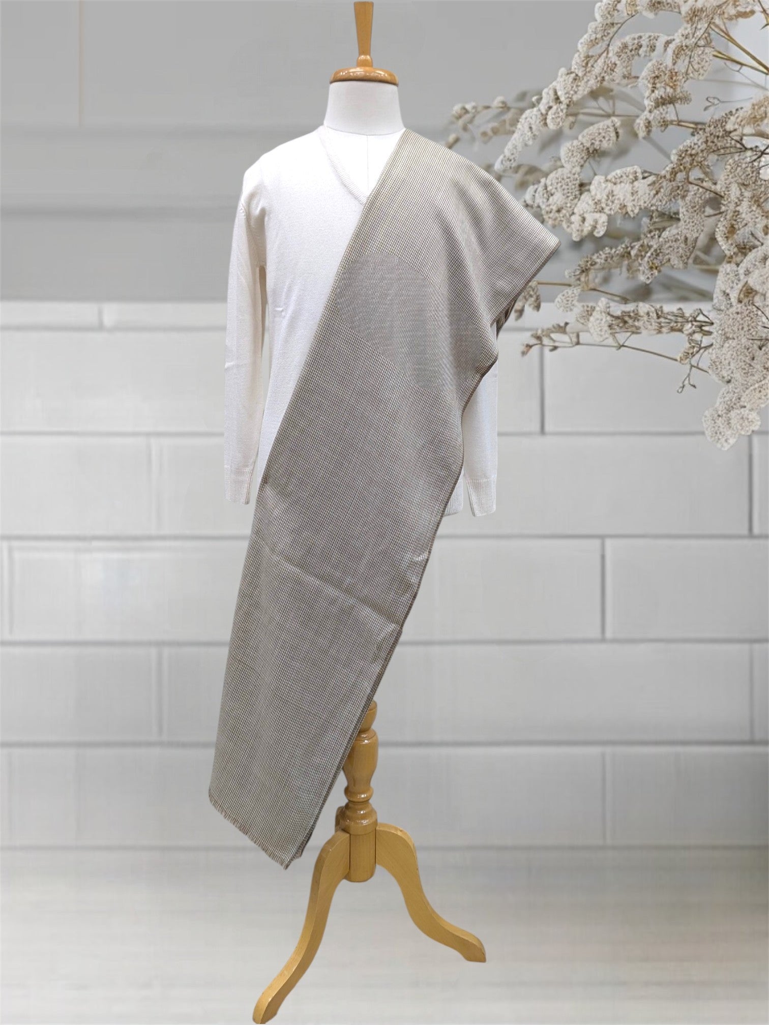 MEN'S SHAWL ACRO WOOL
