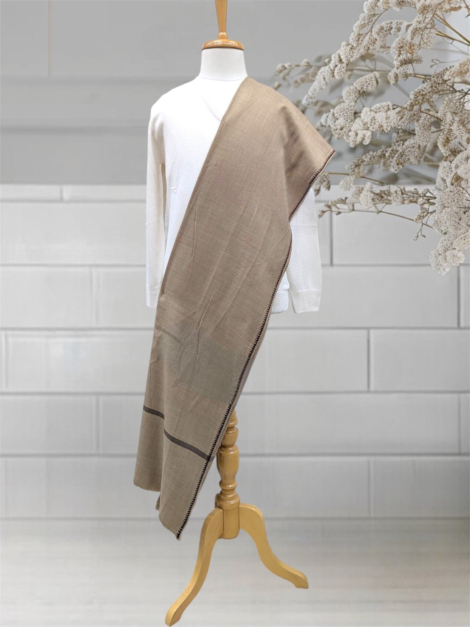 MEN'S SHAWL ACRO WOOL