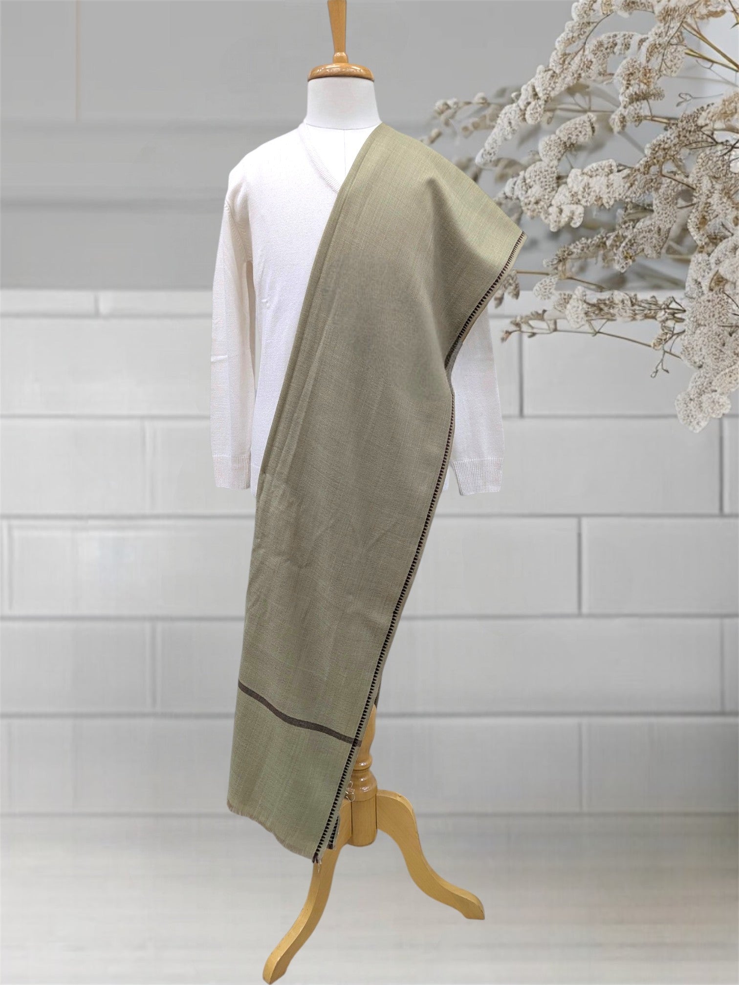 MEN'S SHAWL ACRO WOOL