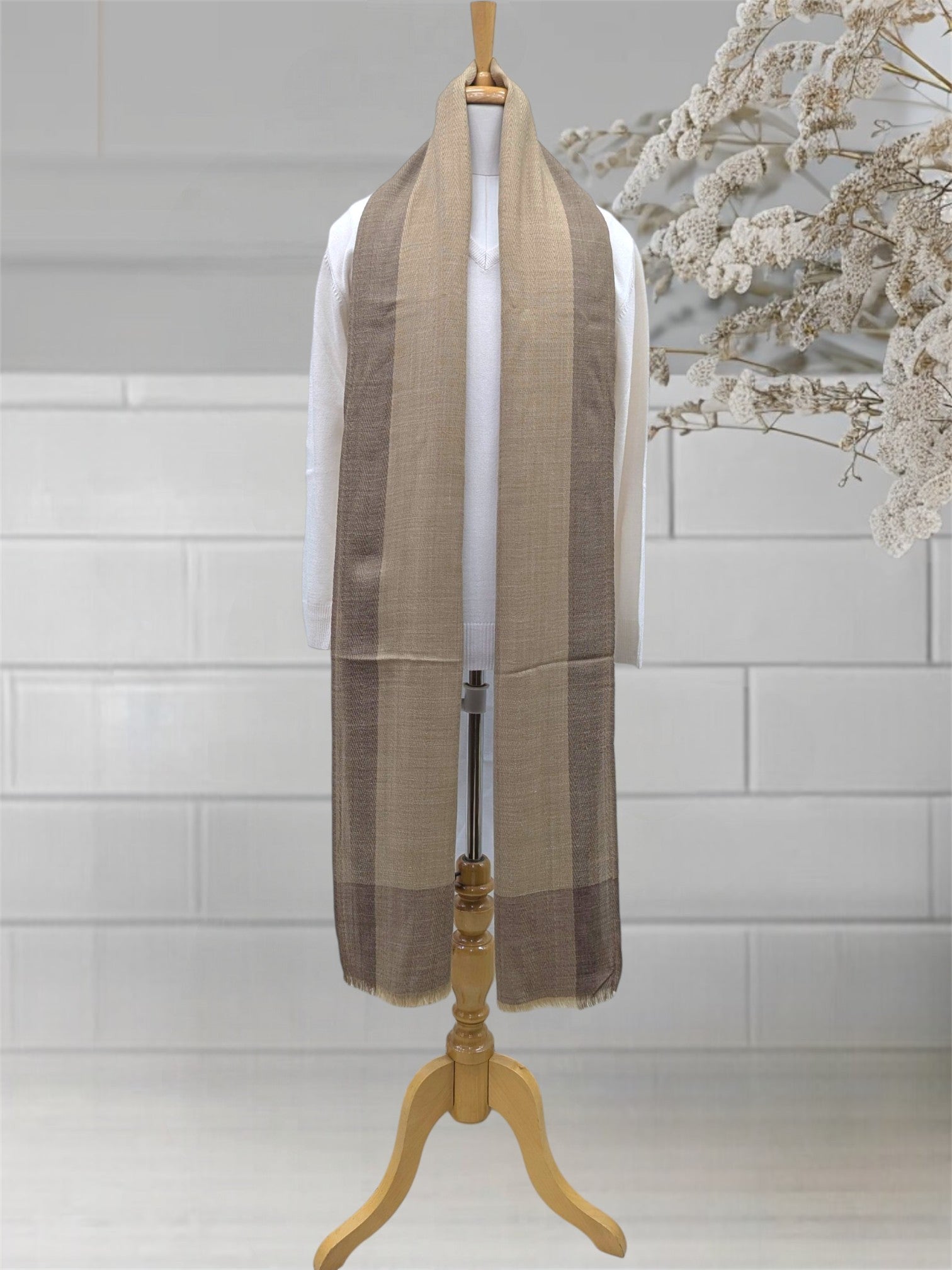 MEN'S SHAWL ACRO WOOL