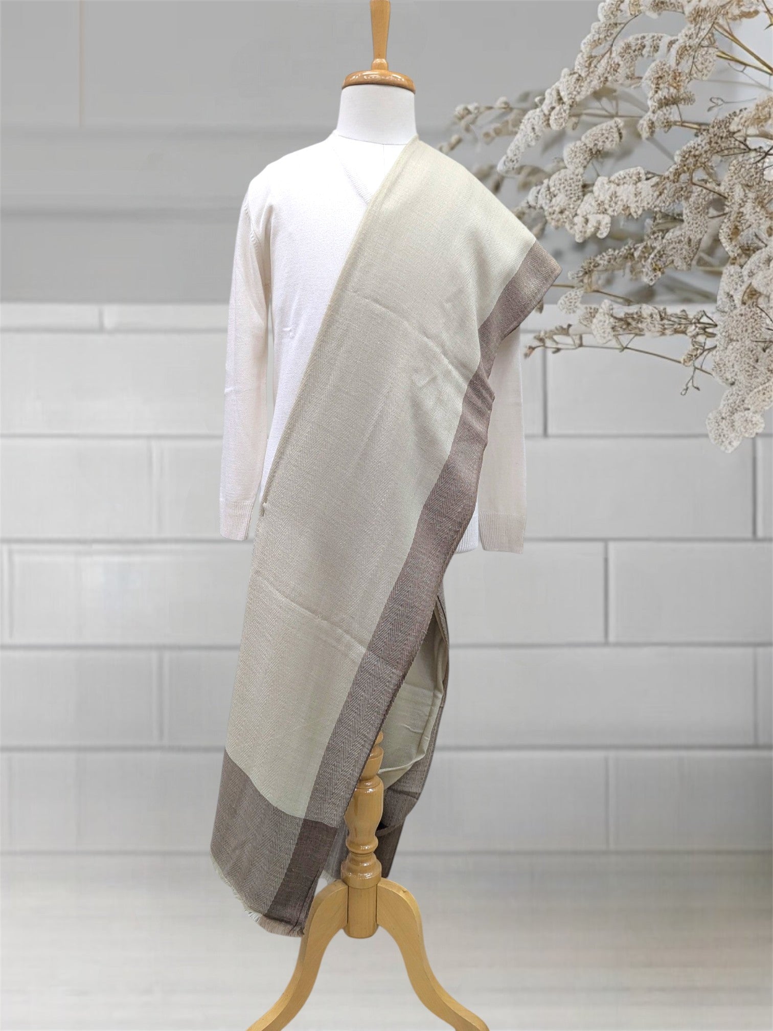 MEN'S SHAWL ACRO WOOL