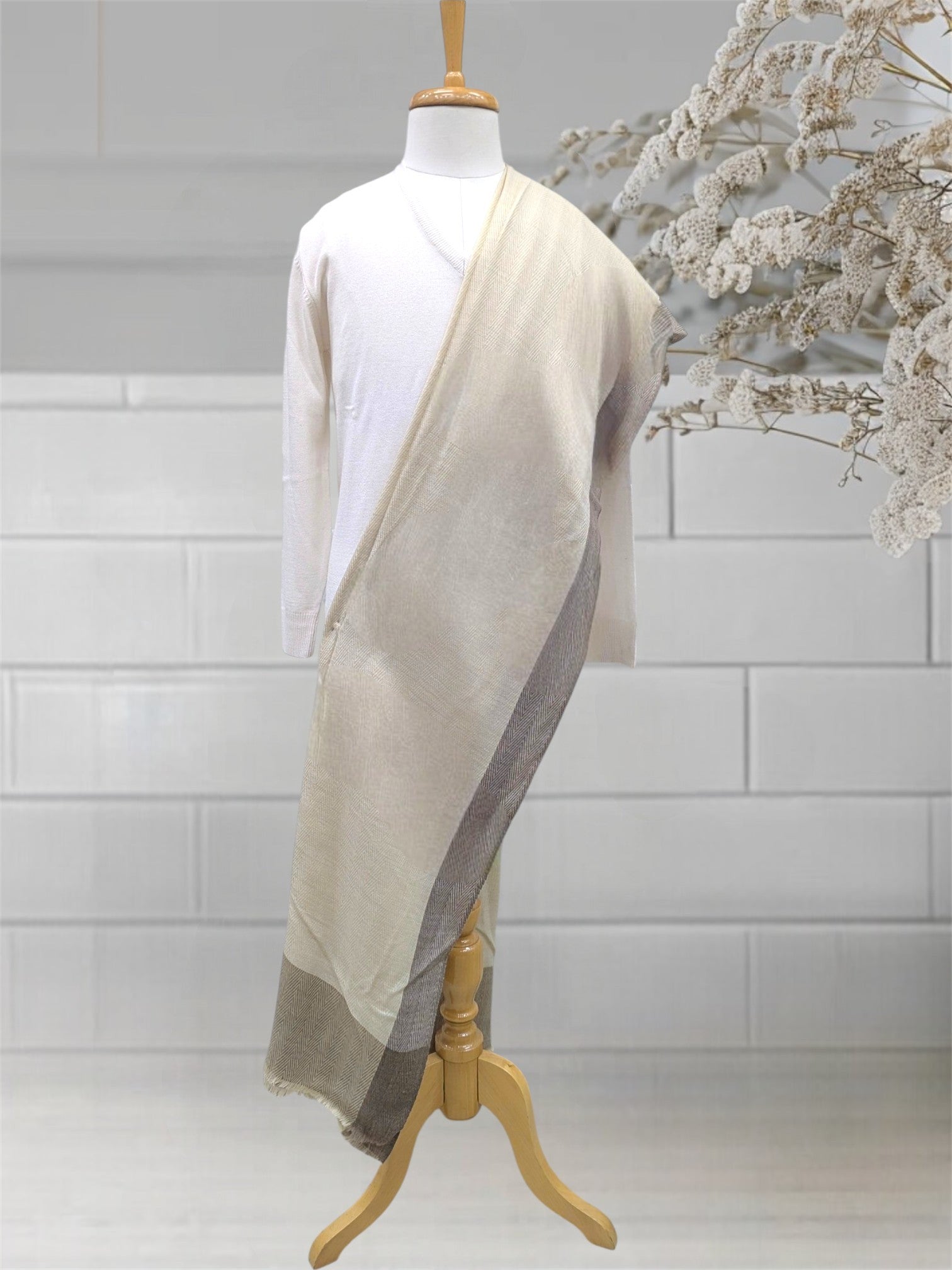 MEN'S SHAWL ACRO WOOL