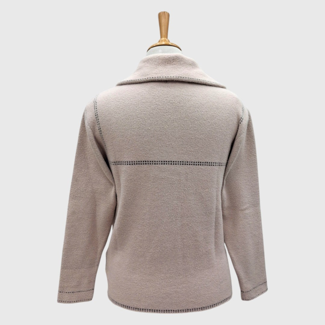 WOMEN'S COLLAR SWEATER