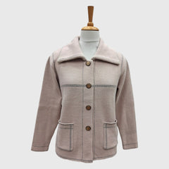 WOMEN'S COLLAR SWEATER