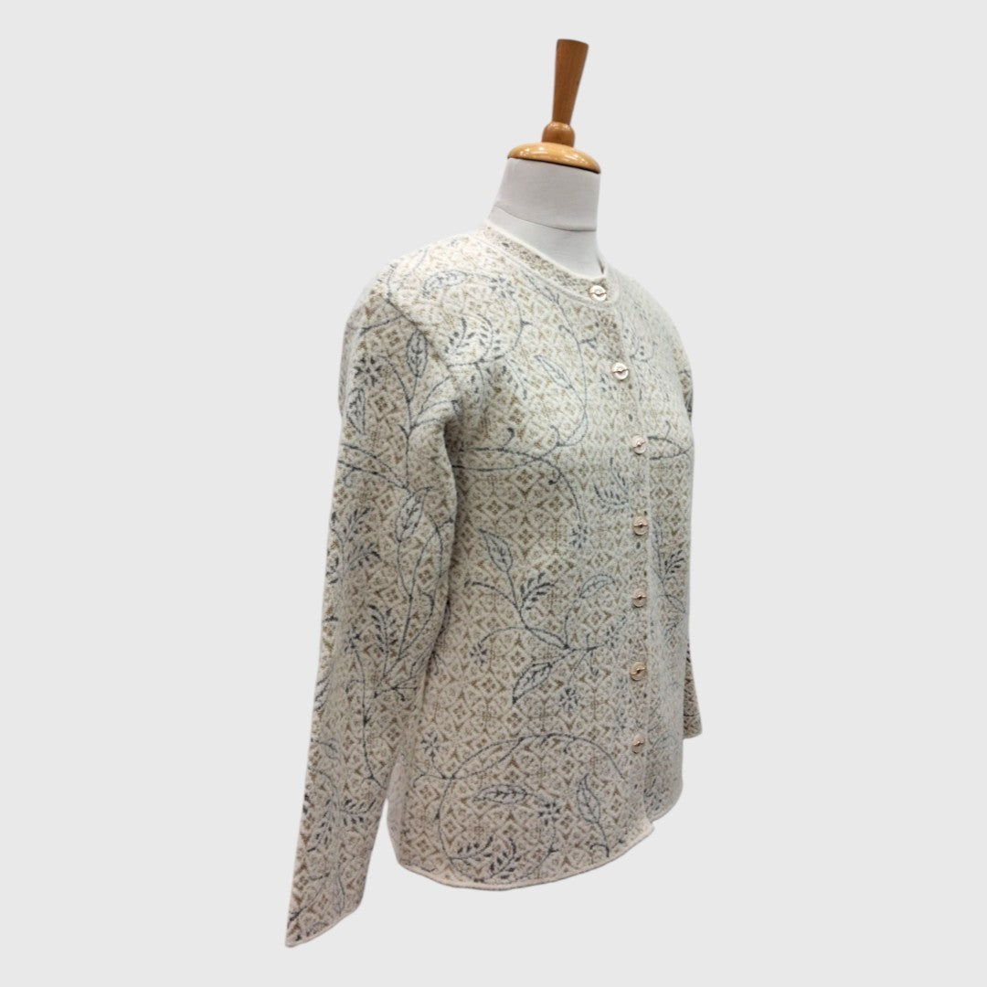 WOMEN'S R NECK CARDIGAN