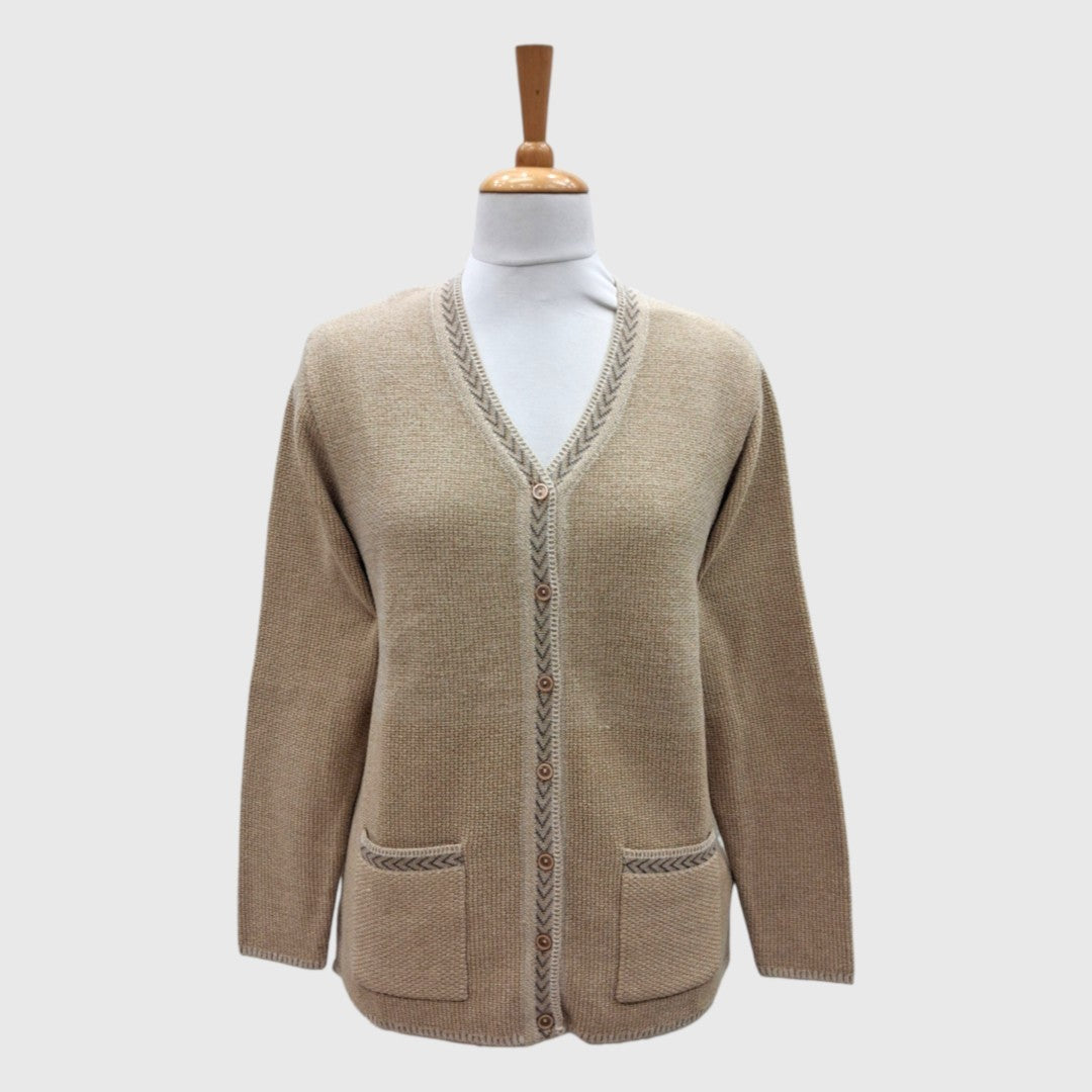 WOMEN'S V NECK CARDIGAN
