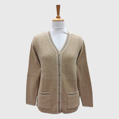 WOMEN'S V NECK CARDIGAN