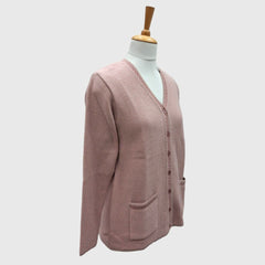 WOMEN'S V NECK CARDIGAN
