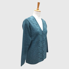 WOMEN'S V NECK CARDIGAN