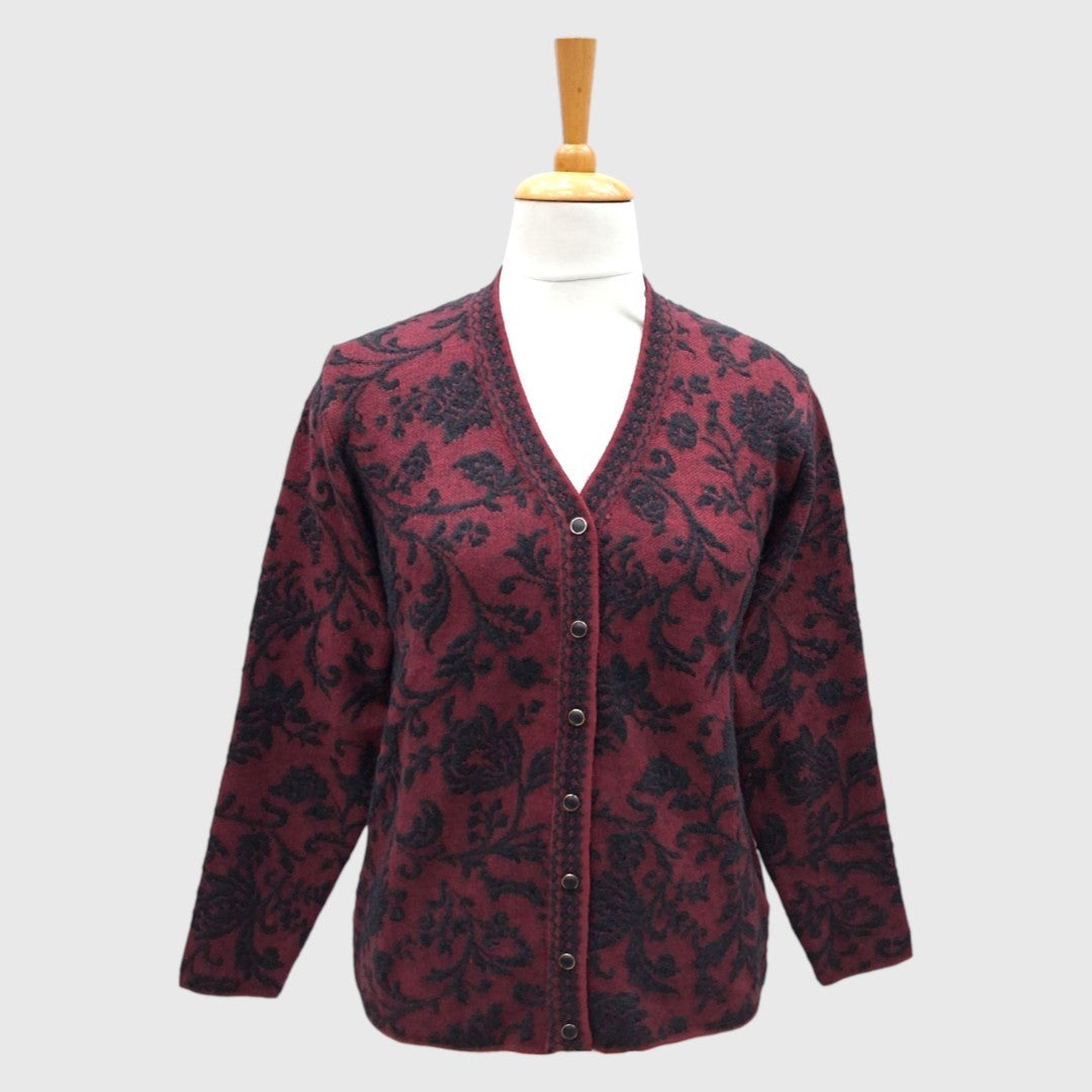 WOMEN'S V NECK CARDIGAN