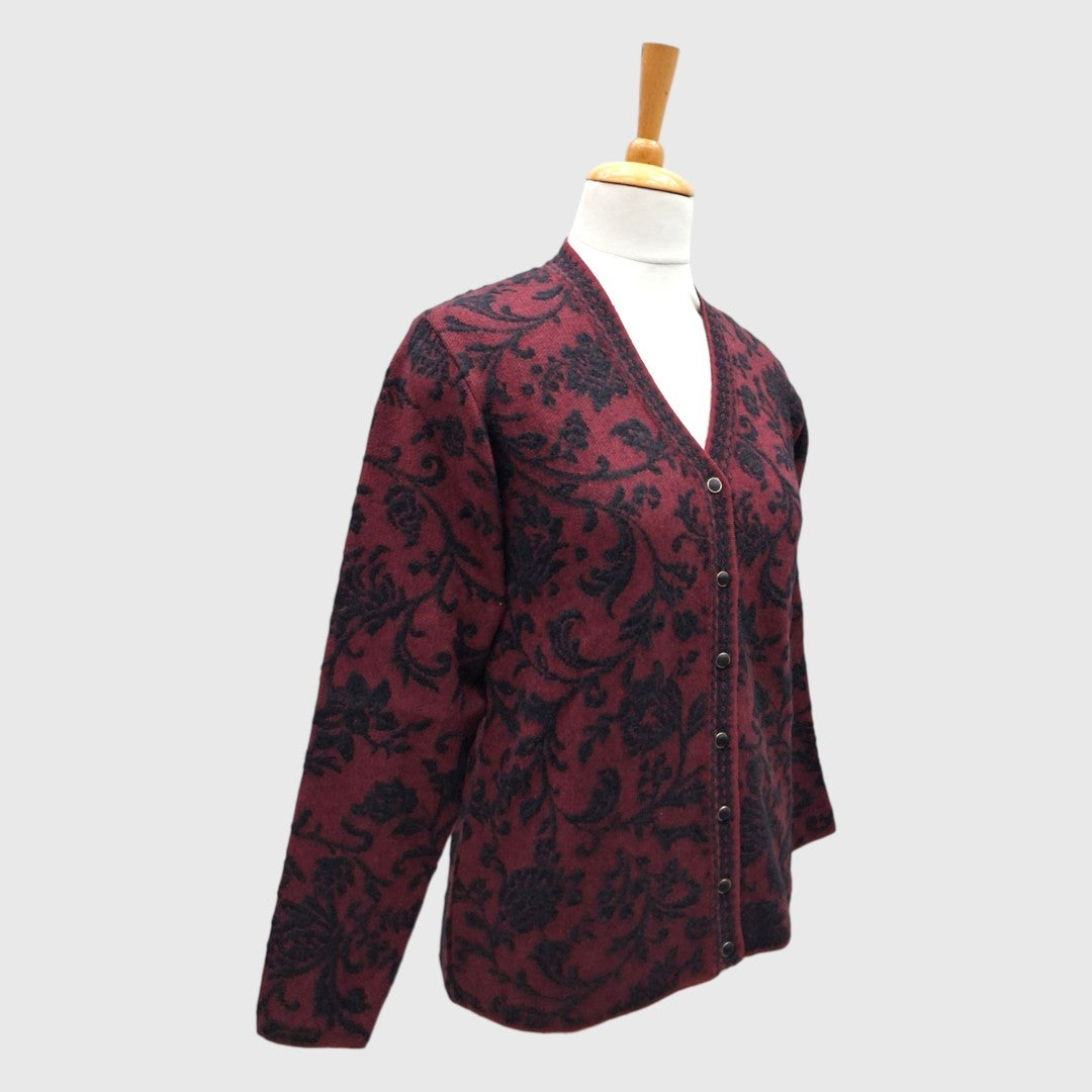 WOMEN'S V NECK CARDIGAN