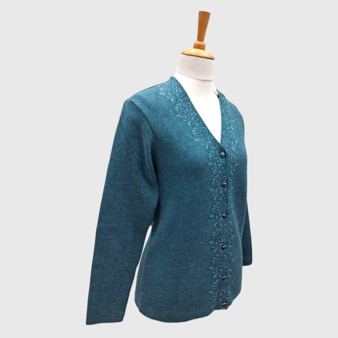 WOMEN'S V NECK CARDIGAN