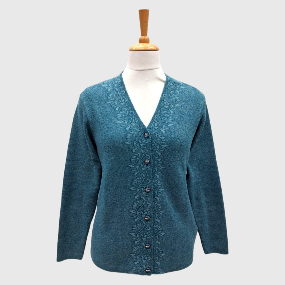 WOMEN'S V NECK CARDIGAN