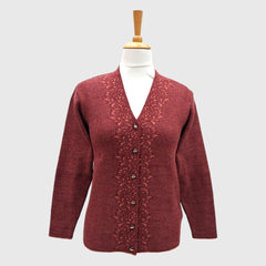 WOMEN'S V NECK CARDIGAN