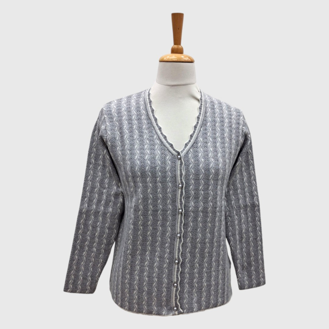 WOMEN'S V NECK CARDIGAN