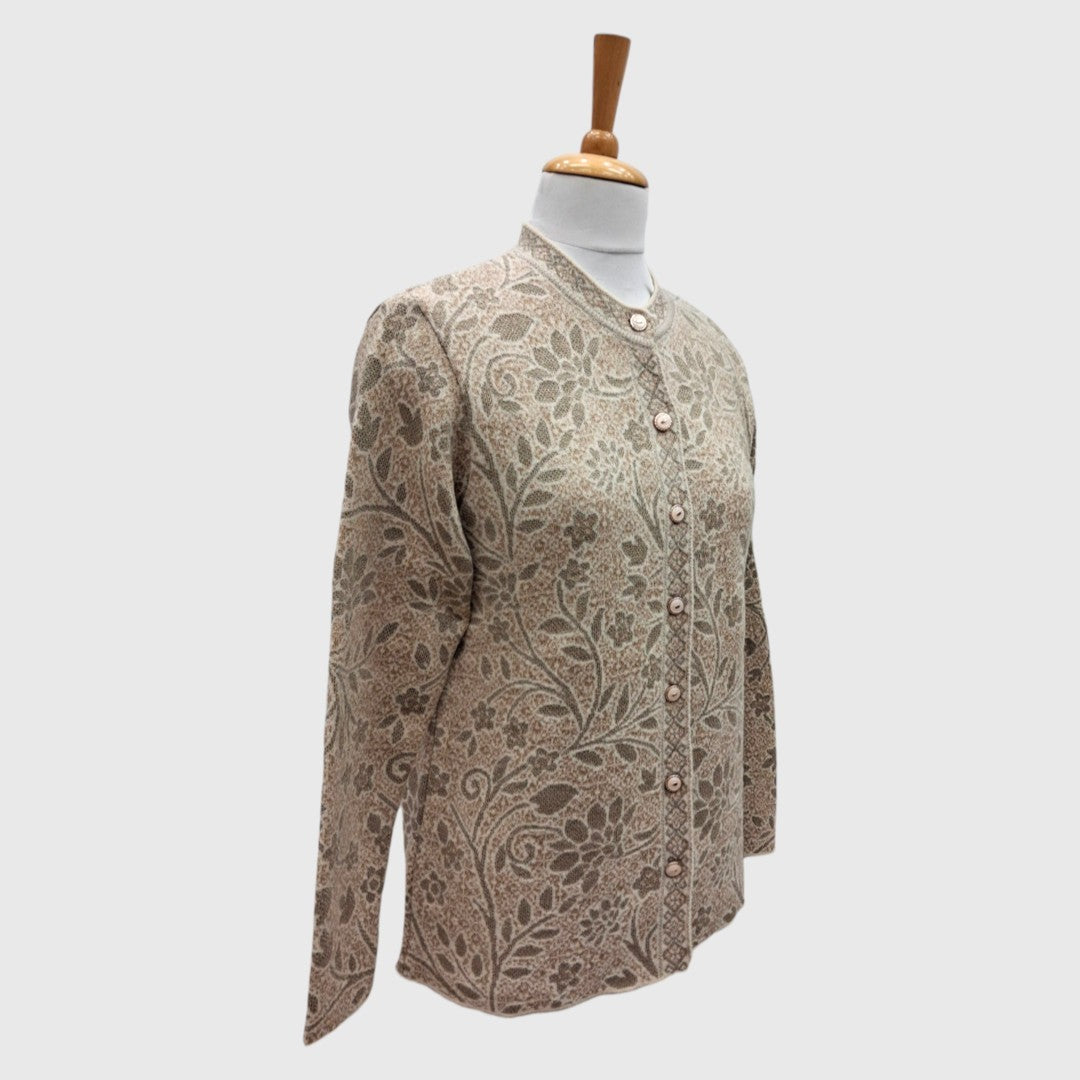 WOMEN'S R NECK CARDIGAN