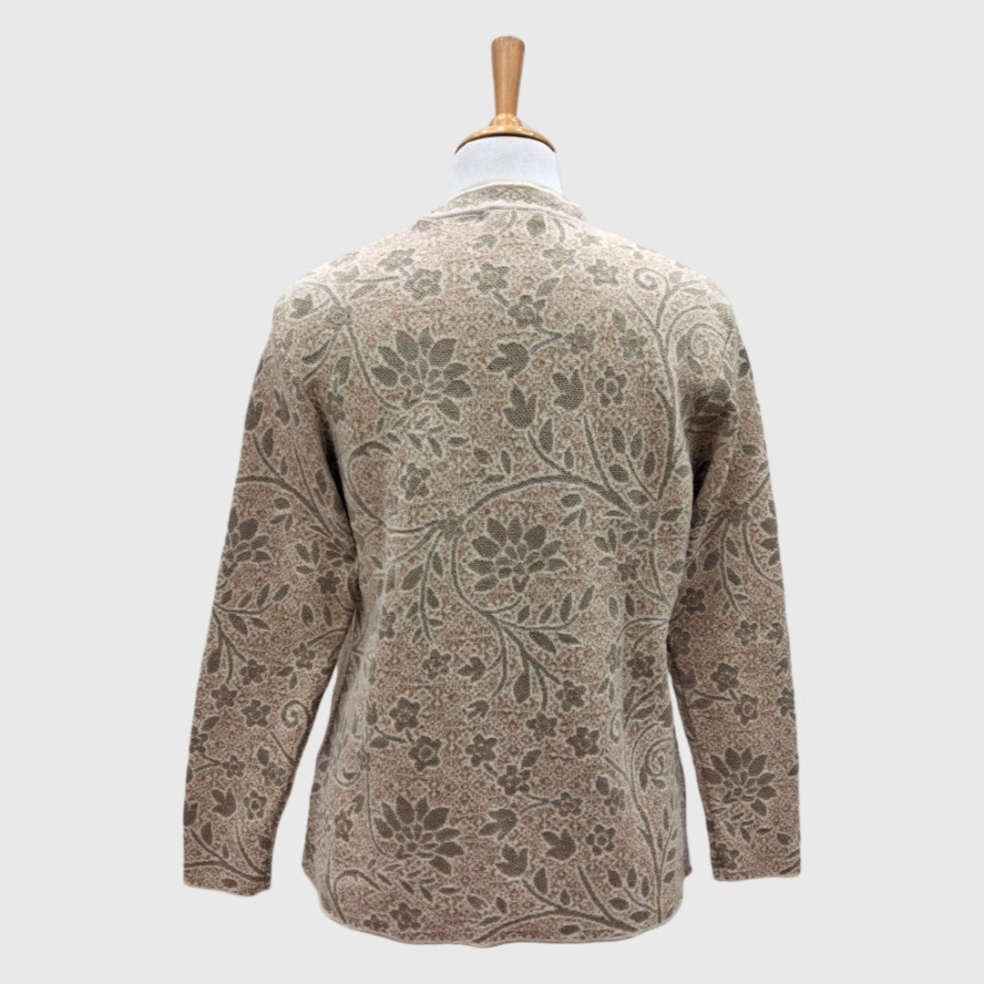 WOMEN'S R NECK CARDIGAN