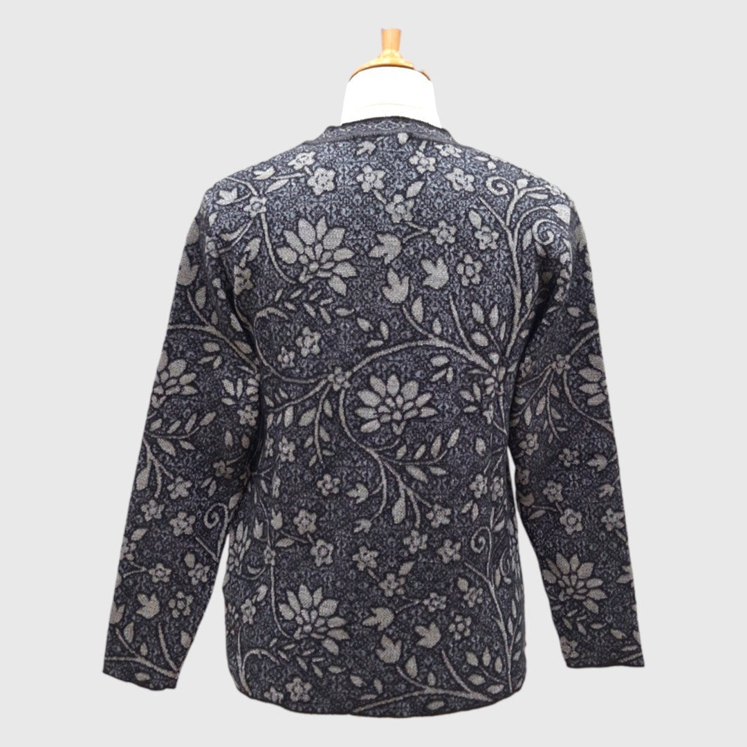 WOMEN'S R NECK CARDIGAN