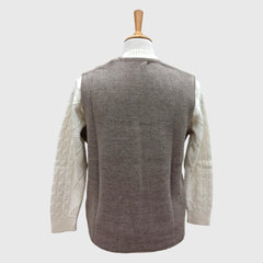 WOMEN'S SLEEVELESS CARDIGAN