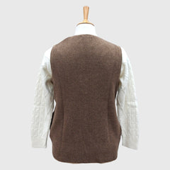 WOMEN'S SLEEVELESS CARDIGAN