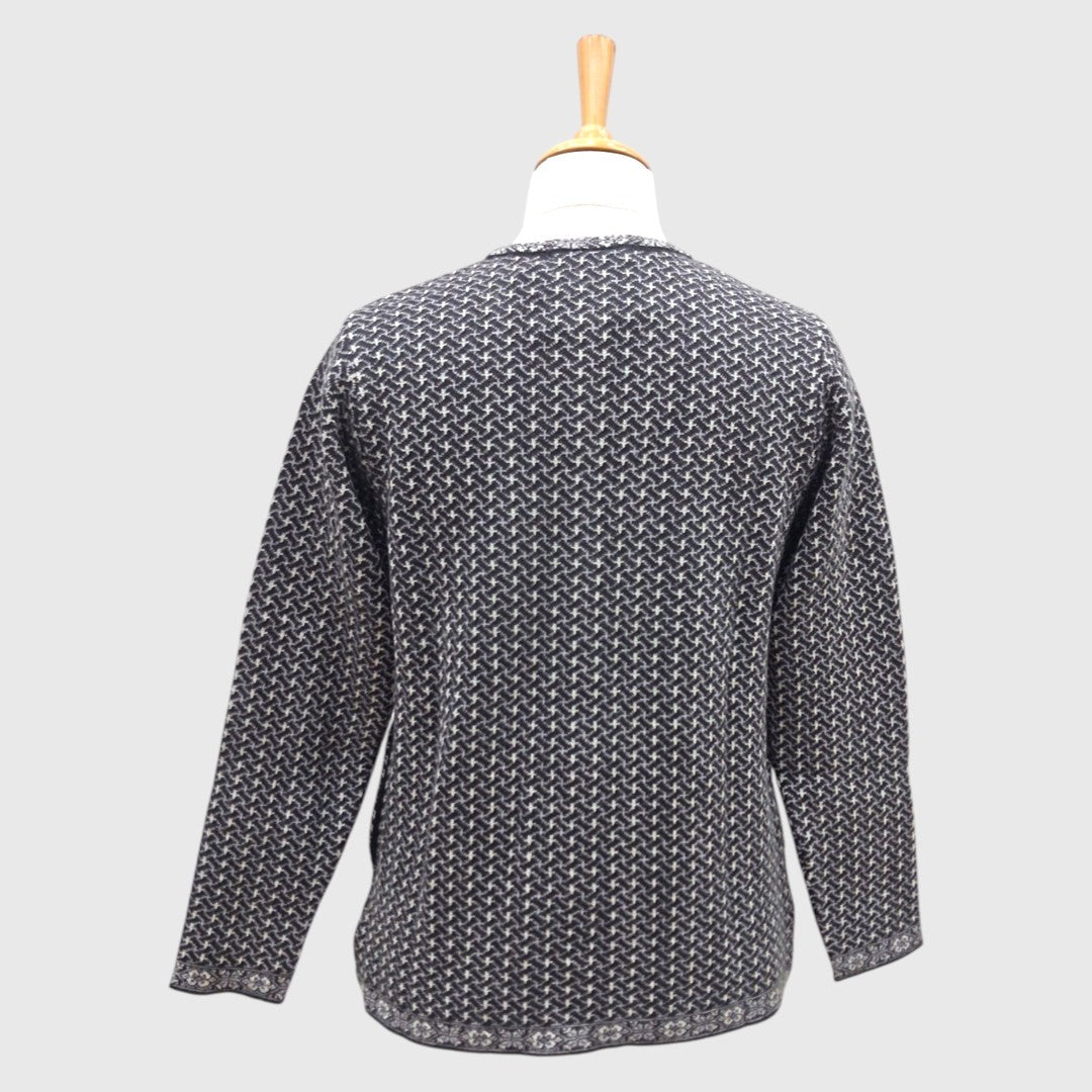 WOMEN'S R NECK CARDIGAN