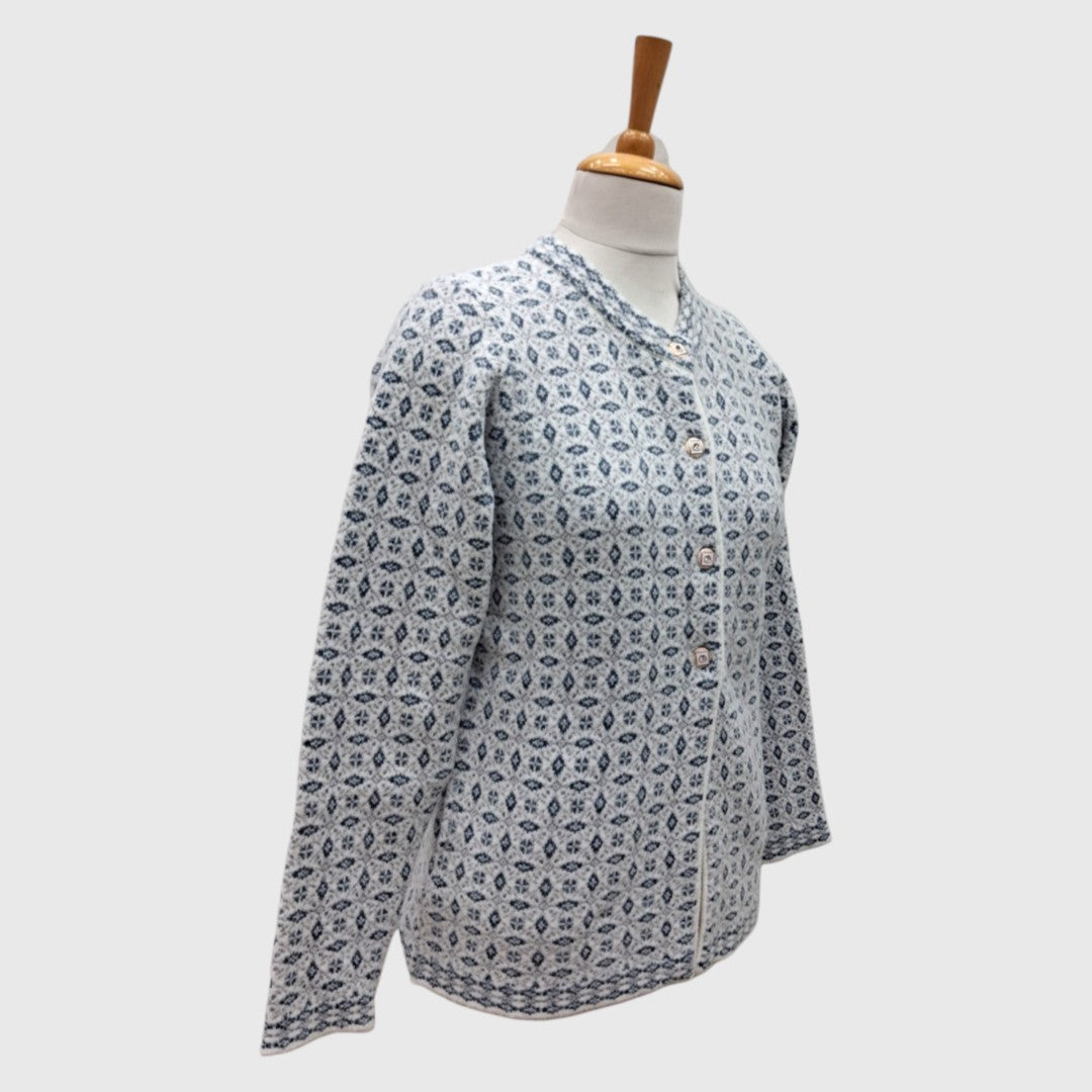 WOMEN'S R NECK CARDIGAN
