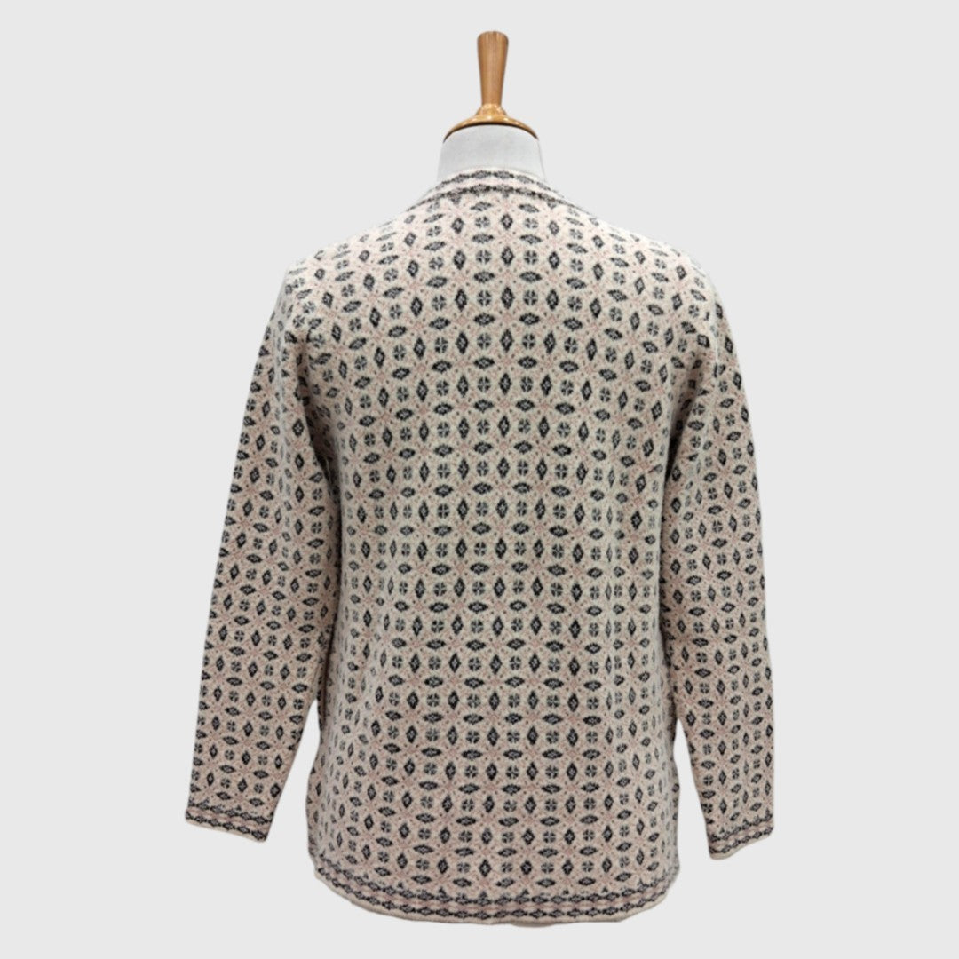WOMEN'S R NECK CARDIGAN